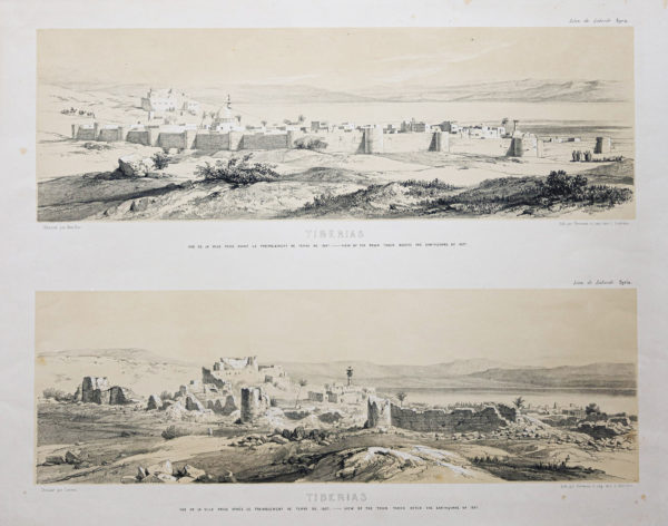 Lithographie ancienne - Syrie