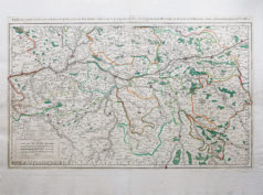 Carte ancienne du Val de Loire