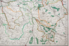 Carte ancienne du Val de Loire