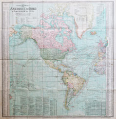 Planisphère ancien - Carte du monde