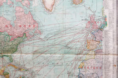 Planisphère ancien - Carte du monde