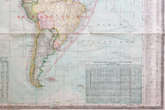 Planisphère ancien - Carte du monde