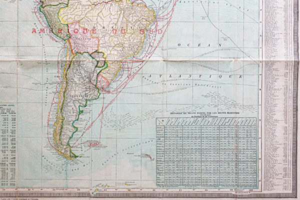 Planisphère ancien - Carte du monde