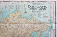 Planisphère ancien - Carte du monde