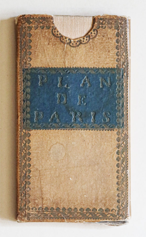Plan routier et faubourgs de Paris
