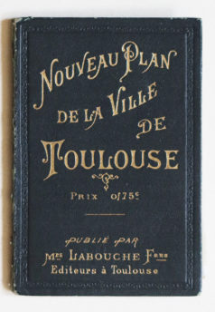 Plan ancien de la ville de Toulouse