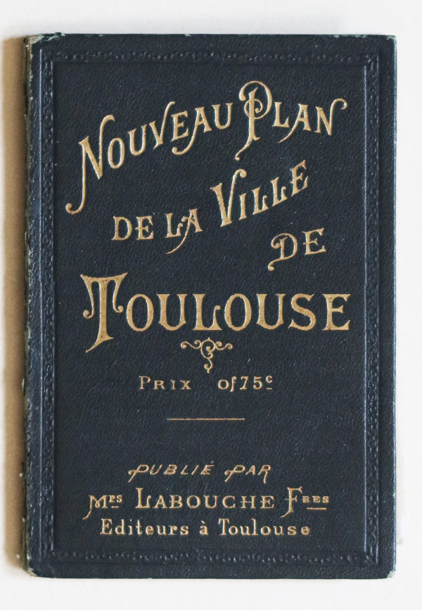 Plan ancien de la ville de Toulouse