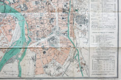 Plan ancien de la ville de Toulouse