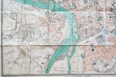 Plan ancien de la ville de Toulouse
