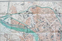 Plan ancien de la ville de Toulouse
