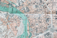 Plan ancien de la ville de Toulouse