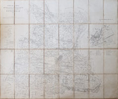 Carte ancienne - Arrondissement de Fontainebleau