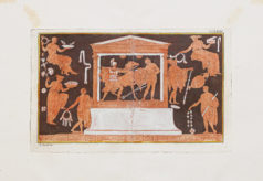 Gravure ancienne - Antiquité Etrusque
