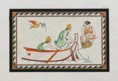 Gravure ancienne - Pompéi