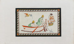 Gravure ancienne - Pompéi