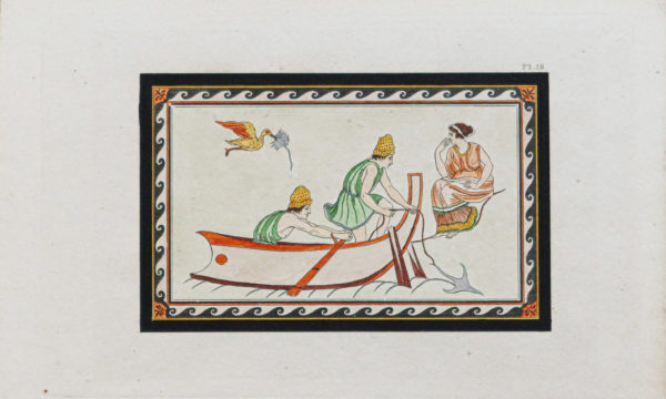 Gravure ancienne - Pompéi