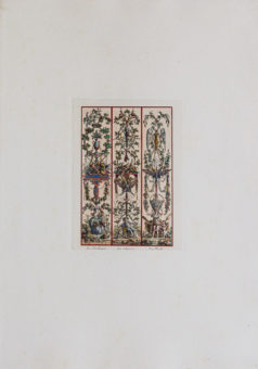 Gravure ancienne - Architecture - Décor d’intérieur