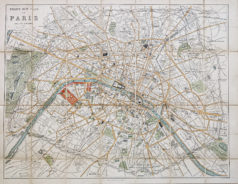 Plan ancien - Paris and its suburbs