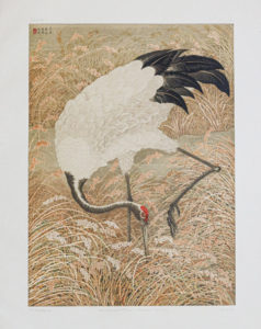 Lithographie ancienne - Japon