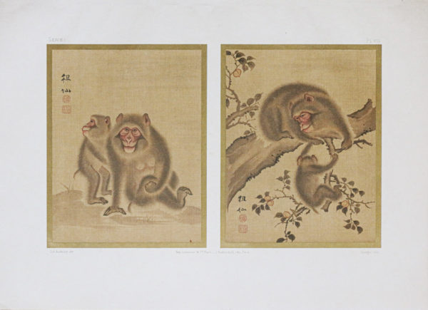 Lithographie ancienne - Japon