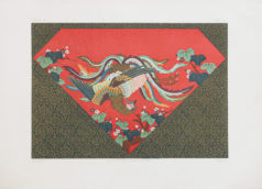 Lithographie ancienne - Japon