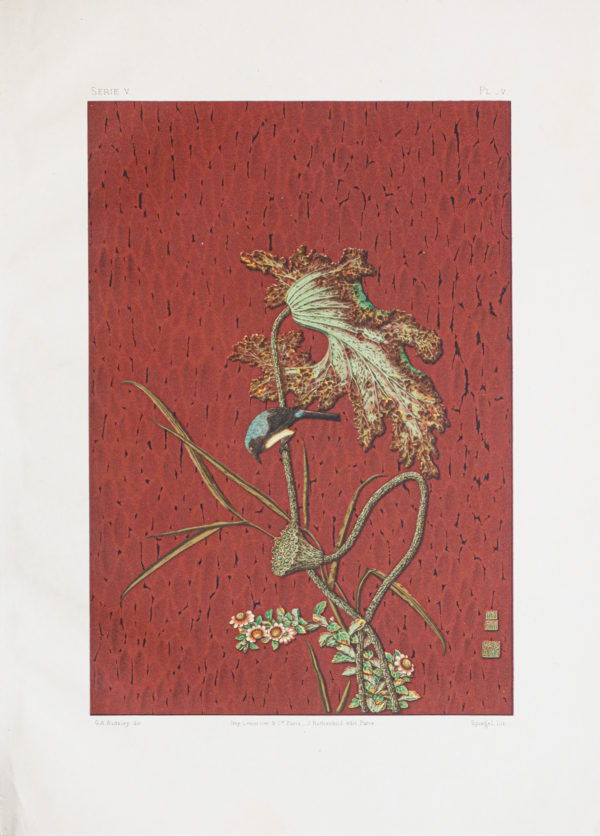 Lithographie ancienne - Japon