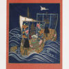 Lithographie ancienne - Japon