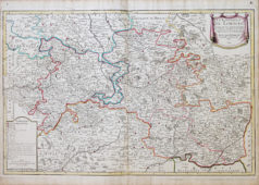 Carte ancienne de la généralité de Limoges