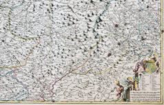 Carte ancienne gouvernement du Dauphiné