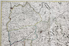 Carte ancienne gouvernement du Dauphiné