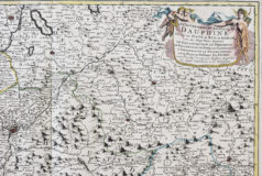 Carte ancienne gouvernement du Dauphiné