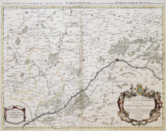 Carte ancienne de l’Evêché de Chartres