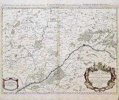 Carte ancienne de l’Evêché de Chartres