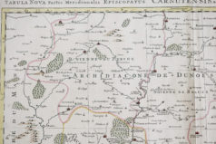 Carte ancienne de l’Evêché de Chartres