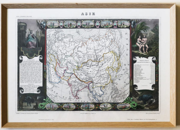 Cartes anciennes des continents et du Monde – Image 3