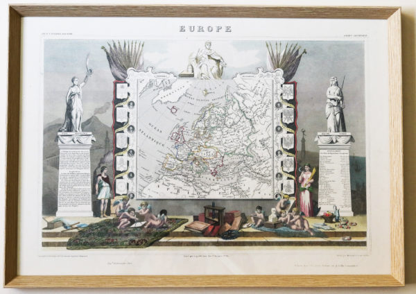 Cartes anciennes des continents et du Monde – Image 4