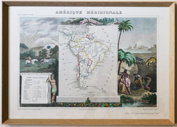 Cartes anciennes des continents et du Monde – Image 6