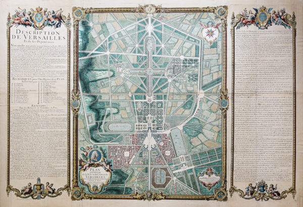 Plan Monumental de Versailles - Ville et Château