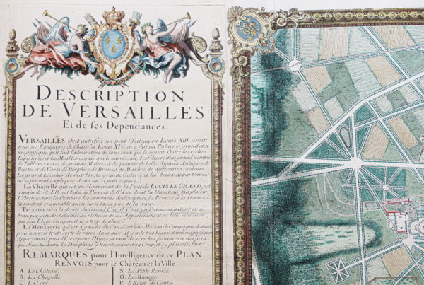 Plan Monumental de Versailles - Ville et Château