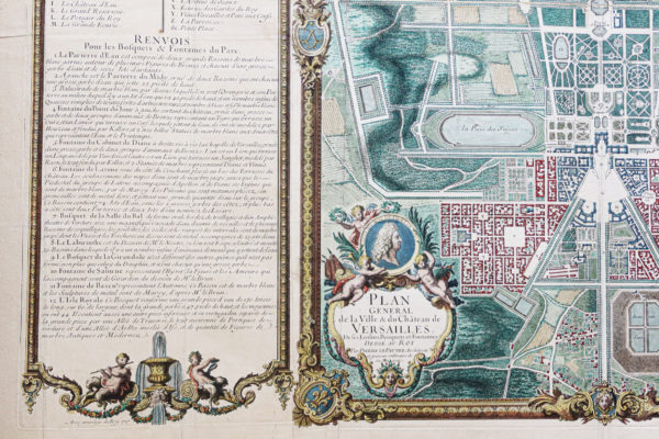 Plan Monumental de Versailles - Ville et Château