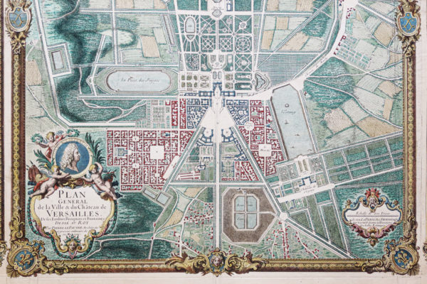 Plan Monumental de Versailles - Ville et Château