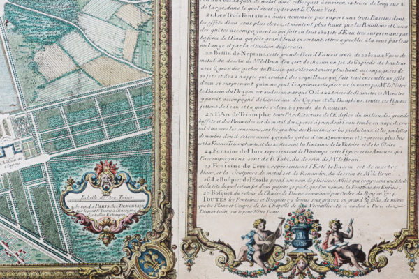 Plan Monumental de Versailles - Ville et Château