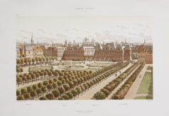 Gravure ancienne du Palais Royal
