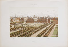Gravure ancienne du Palais Royal