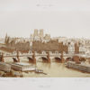 Gravure ancienne - Cité et Pont Neuf