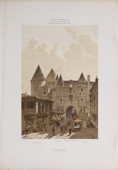 Gravure ancienne du Grand Châtelet