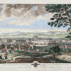 Gravure ancienne du Château de Versailles