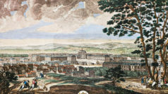Gravure ancienne du Château de Versailles