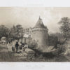 Gravure ancienne du Château de Napoléonville