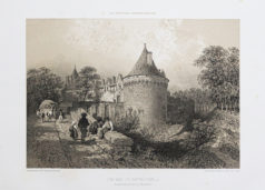 Gravure ancienne du Château de Napoléonville